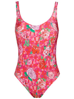 floral print swimsuit Amir Slama