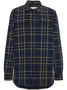 Logo Check Shirt Off-White