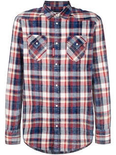 plaid shirt Dsquared2