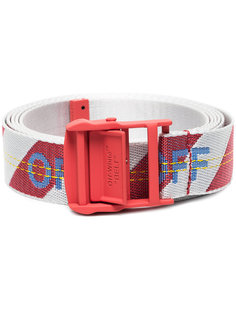 Red Industrial Belt Off-White