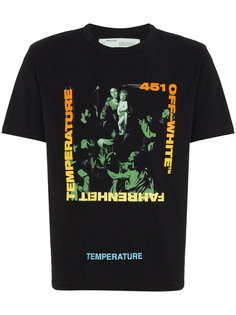 футболка с принтом Temperature Off-White