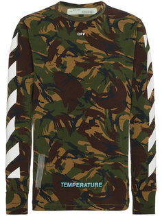 camouflage long sleeve t shirt Off-White