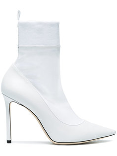 сапоги с носочной вставкой Brandon 100 Jimmy Choo