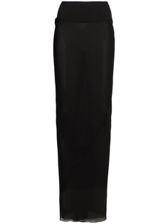 юбка макси  Rick Owens