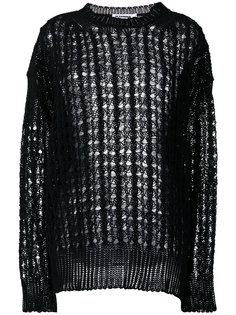 джемпер открытой вязки Jil Sander