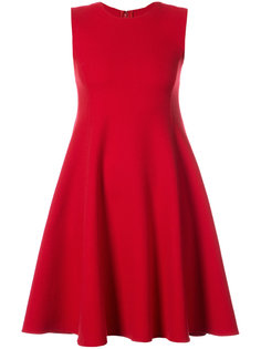 платье шифт без рукавов  Oscar de la Renta