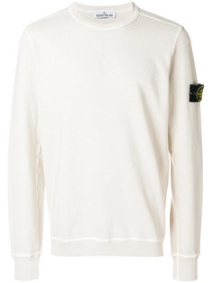 толстовка с заплаткой на рукаве Stone Island