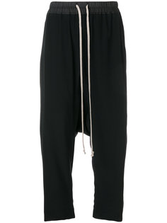 укороченные брюки на шнурке  Rick Owens