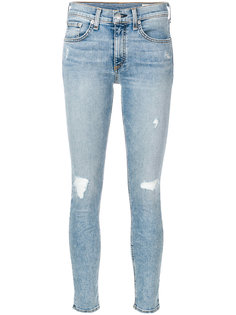 faded distressed skinny jeans Rag &amp; Bone