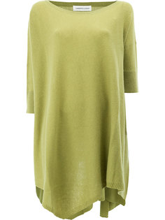 draped knitted top Lamberto Losani