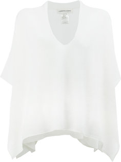 knitted V-neck top Lamberto Losani