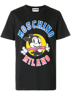 футболка с принтом Mickey Moschino