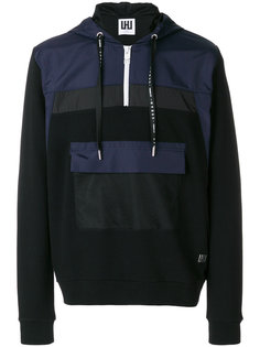 contrast panel hoodie  Les Hommes Urban