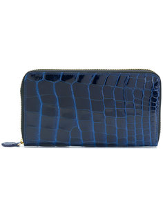кошелек с эффектом крокодиловой кожи Jason Briggs