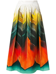 юбка с перьями Flight Mary Katrantzou