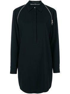платье с молниями на плечах Alexander Wang