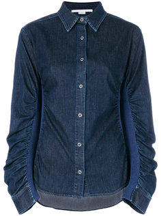 джинсовая рубашка со сборками Stella McCartney