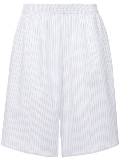 шорты в полоску  Mm6 Maison Margiela