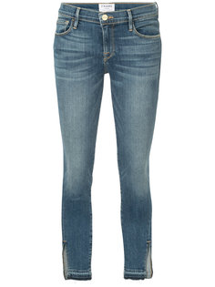 джинсы Le Skinny с разрезами Frame Denim