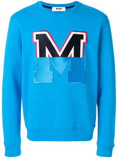 толстовка с логотипом MSGM