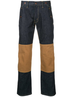 джинсы с панельным дизайном Junya Watanabe Comme Des Garçons Man