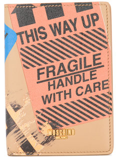 parcel print wallet Moschino