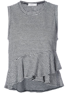 striped ruffled vest top A.L.C.