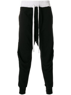 брюки с заниженной проймой  Haider Ackermann