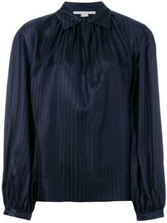 блузка с полосатым узором Stella McCartney