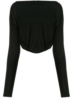 трикотажный кардиган-болеро Han Ahn Soon