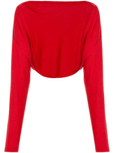 трикотажный кардиган-болеро Han Ahn Soon