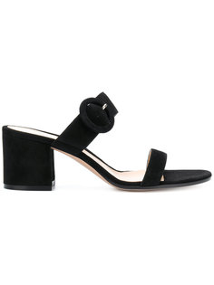 мюли с ремешками Gianvito Rossi