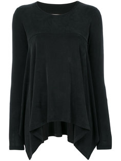 топ с длинными расклешенными рукавами  Mm6 Maison Margiela