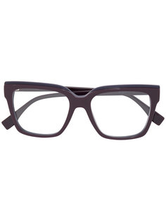 очки с квадратной оправой Fendi Eyewear