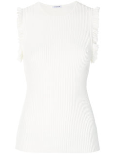 ribbed ruffle tank top P.A.R.O.S.H.