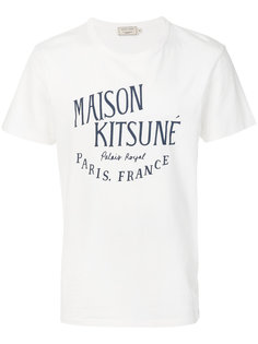 футболка с принтом Maison Kitsune Maison Kitsuné