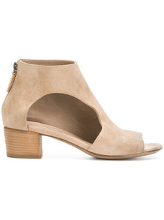 peep toe cut-out ankle boots Marsèll