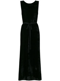 длинное вельветовое платье  Ann Demeulemeester