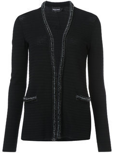 кардиган с металлизированной отделкой Emporio Armani