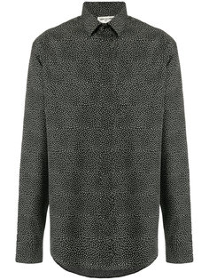 рубашка с узором Saint Laurent
