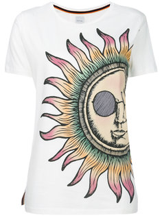футболка с принтом солнца Paul Smith