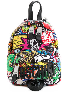 micro quilted backpack Moschino