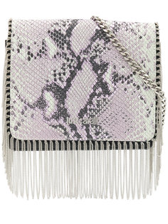 сумка через плечо со змеиным эффектом Just Cavalli