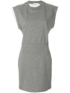 приталенное трикотажное платье  T By Alexander Wang