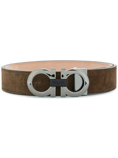 ремень с пряжкой double Gancio  Salvatore Ferragamo