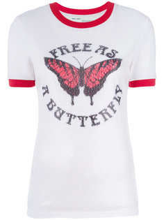 футболка с бабочкой  Off-White