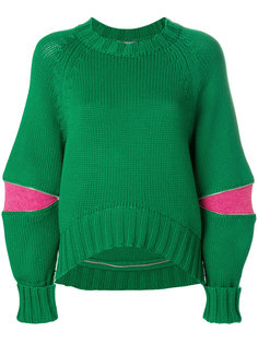 свитер с вырезными деталями Alexander McQueen
