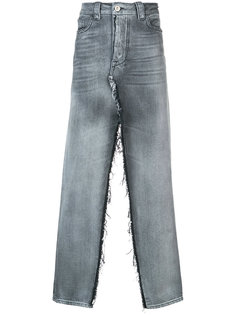 джинсовая юбка с высокими разрезами Unravel Project