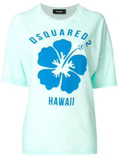 футболка Hawaii Dsquared2