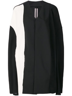 кейп дизайна колор-блок Rick Owens